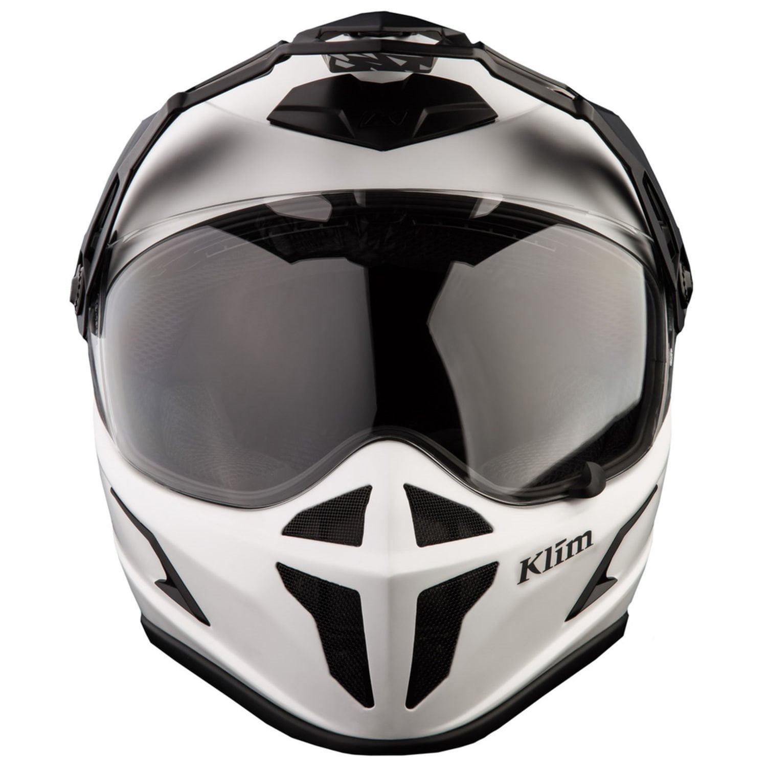 Klim Krios Karbon Adventure Helmet ECE Element Matte White – Utgångna produkter Klim Krios Karbon Adventure Helmet ECE Element Matte White - Bild 3