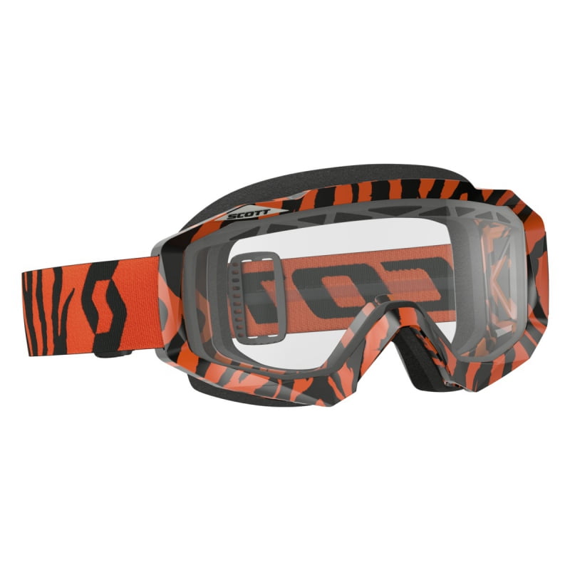 Scott Hustle MX black/fluo orange clear – Utgångna produkter Scott Hustle MX black/fluo orange clear