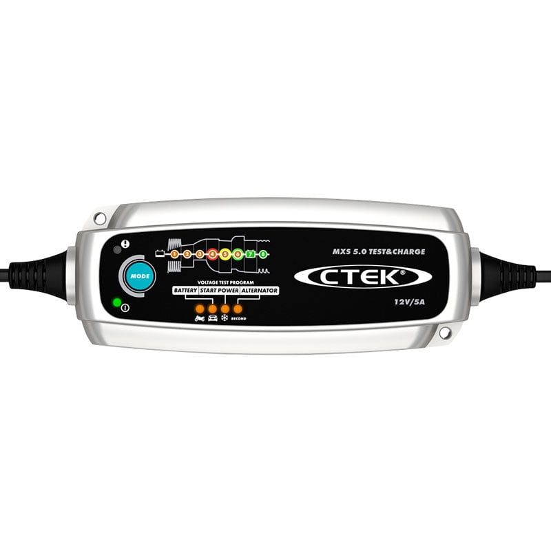 Ctek MXS 5.0 Test & Charge EU 12V – Batteriladdare Ctek MXS 5.0 Test & Charge EU 12V