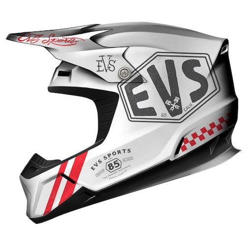 EVS T5 Fury Helmet Mattvit