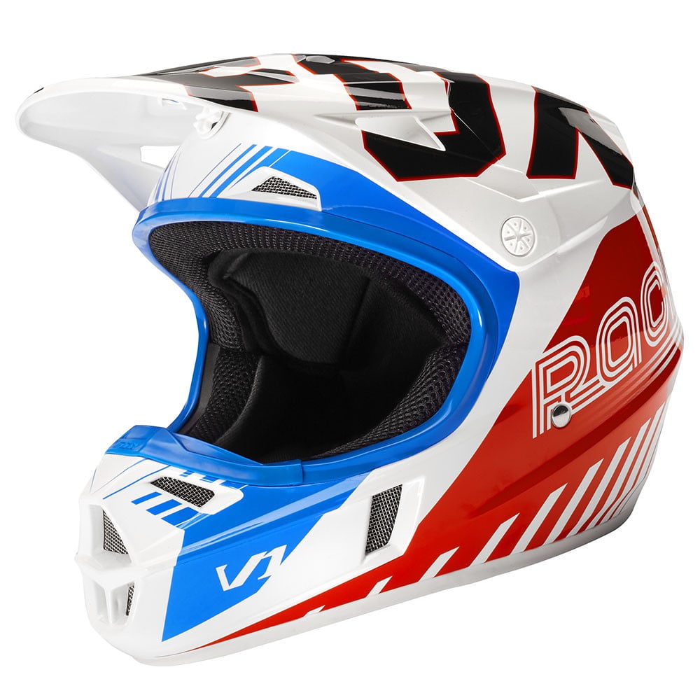 Fox V1 Fiend Crosshjälm – Utgångna produkter Fox V1 Fiend Crosshjälm