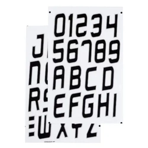 Black Registration Kit - 3'' (7.6 cm)