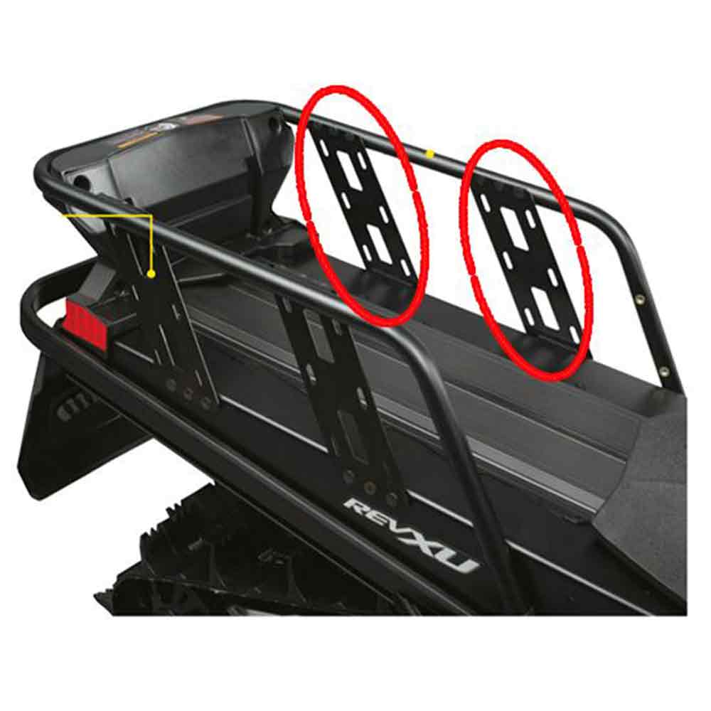 Ski-Doo Förstärkningsplattor för bagageräcke – Väskor, Boxar, Förvaring Förstärkningsplattor för bagageräcke