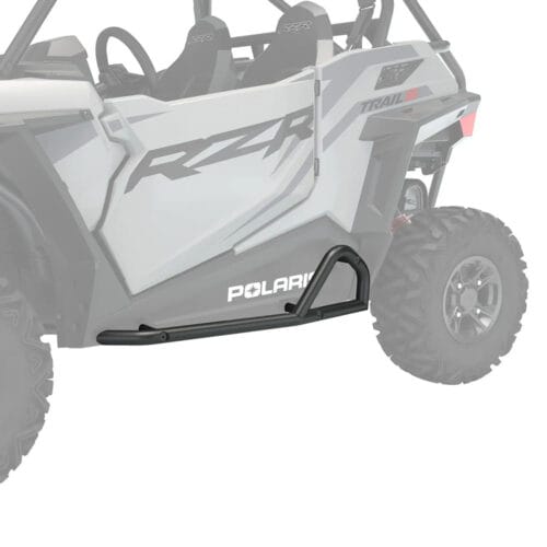 Polaris Kick Out Rock Sliders Mattsvart (RZR 2-sits)