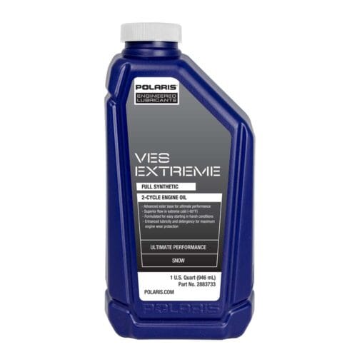 Polaris VES Extreme Highest Performance Full Synthetic 2-Cycle Oil, 2-Stroke Snowmobiles