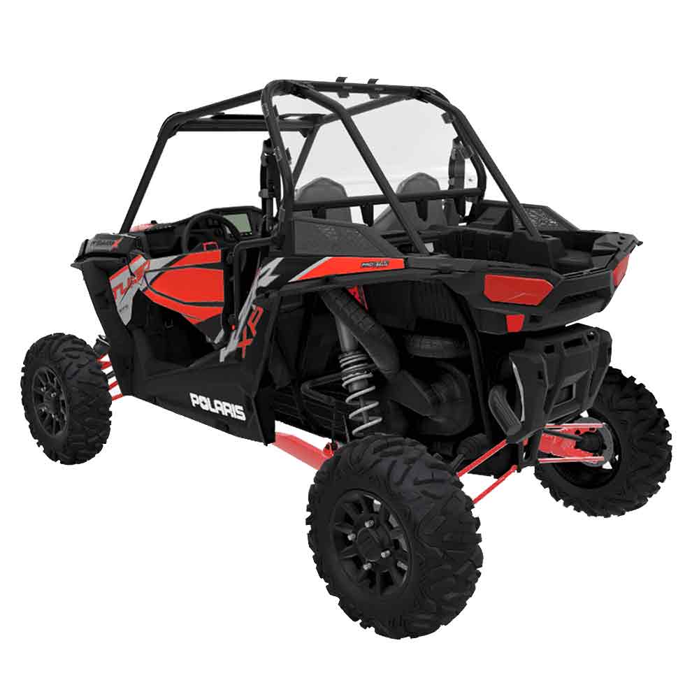 Polaris Lock & Ride Rear Panel - Poly – Vindrutor Lock & Ride Rear Panel - Poly