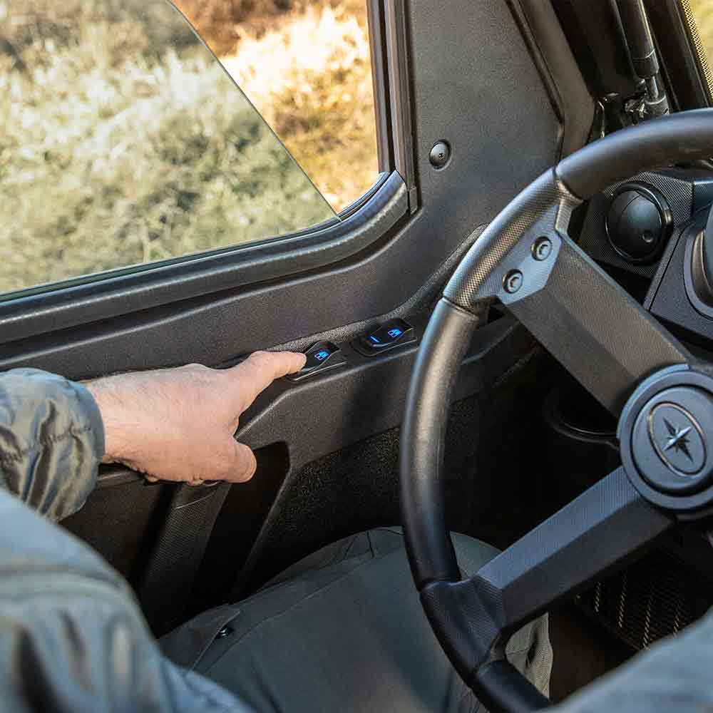 Polaris Power Window Doors - Front -Poly – Dörrar Power Window Doors - Front -Poly - Bild 2