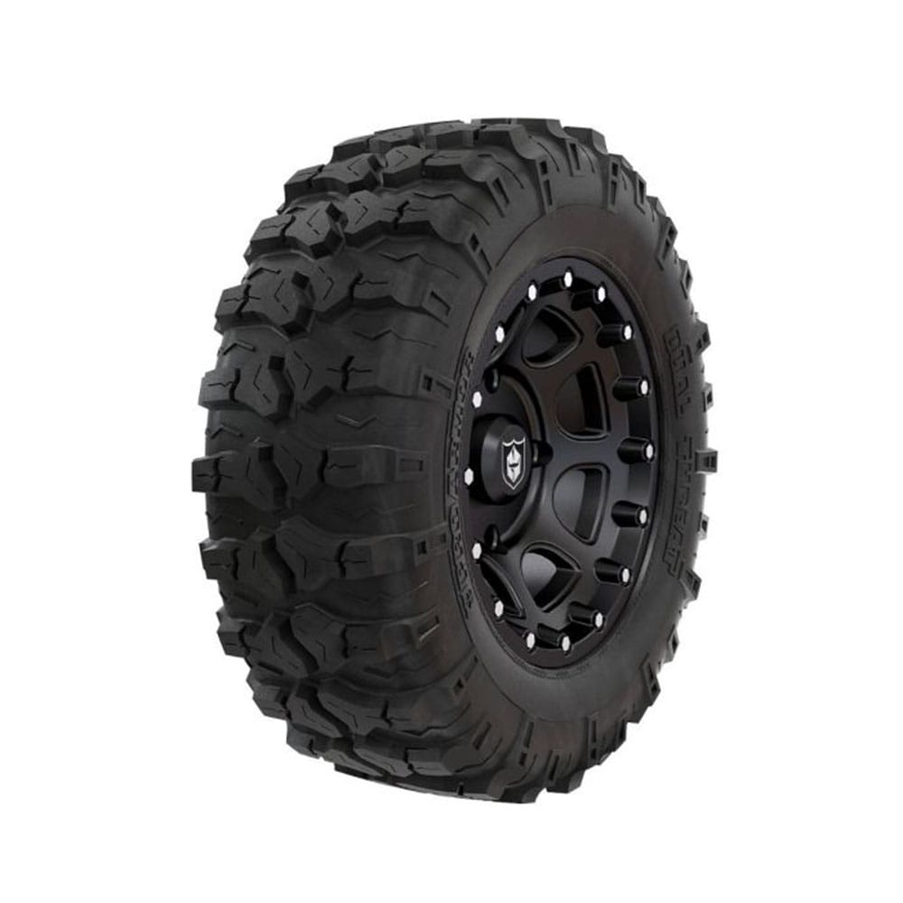 Polaris Pro Armor Wheel & Tire Set: Dual-Threat 4204 Matte Black 66.04 cm R14 – Hjulset ATV Polaris Pro Armor Wheel & Tire Set: Dual-Threat 4204 Matte Black 66.04 cm R14