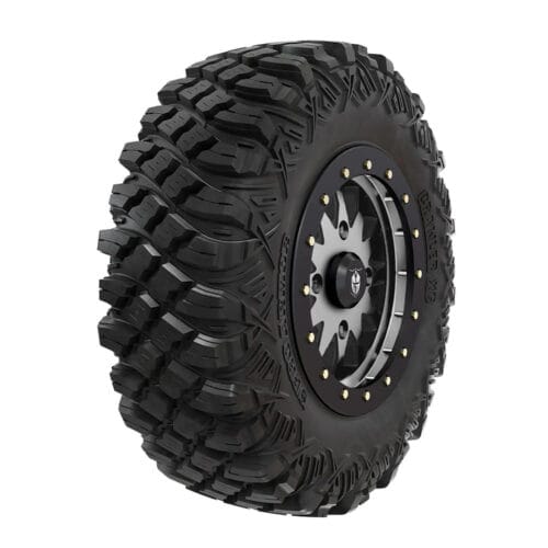 Pro Armor Wheel & Tire Set: Crawler XG 30x10-15 5301 Beadlock Accent
