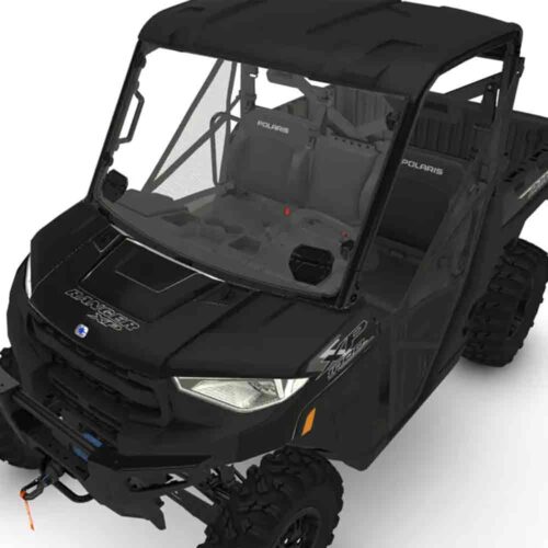 Alternative view of Polaris Lock & Ride Full Windshield Vented - Hard Coat Poly (Ranger)