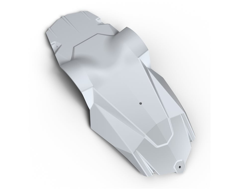 Polaris AXYS® Extreme Skid Plate - White – Underkörningsskydd AXYS® Extreme Skid Plate - White - Bild 2