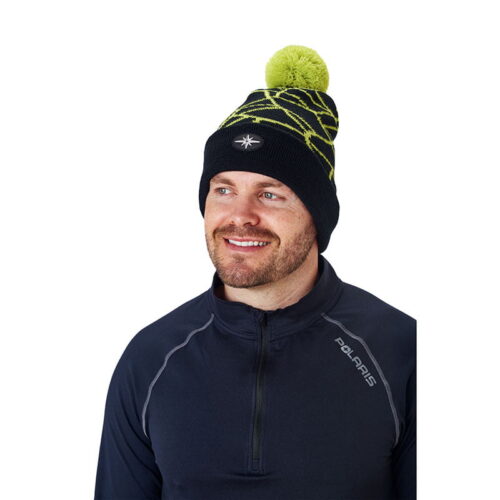 Polaris Shattered Cuff Mössa Black Lime – Utgångna produkter Polaris Shattered Cuff Mössa Black Lime - Bild 2
