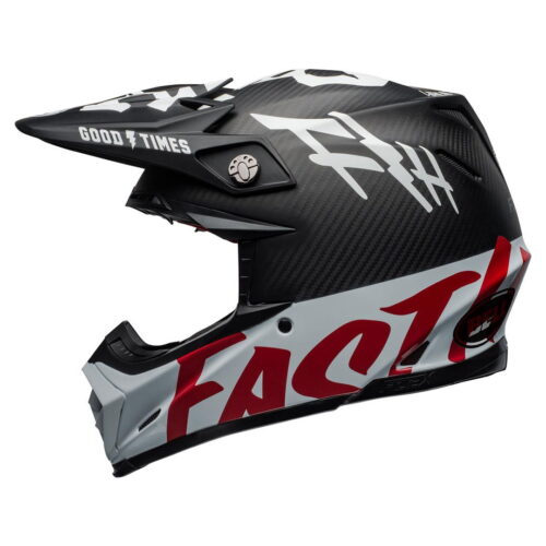 Alternative view of BELL Moto-9 Flex Helmet Fasthouse WRWF Gloss Black/White/Red
