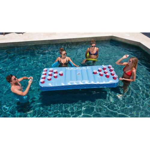 Margaritaville Paradise Pong & Pool Raft with Speaker by Obrien