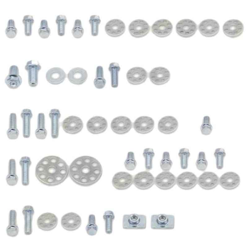 Skruvkit till plastkit (Kawasaki KX 125/250 03-07; KX 250F 04-12; KX 450F 04-11; Suzuki RMZ 250 04-06) – Fullkit Skruvkit till plastkit (Kawasaki KX 125/250 03-07; KX 250F 04-12; KX 450F 04-11; Suzuki RMZ 250 04-06)
