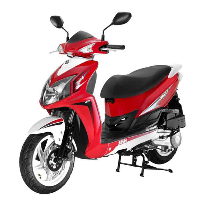 Sym Jet R Röd/ vit 2-takt Hans Eriksson i Frövi AB