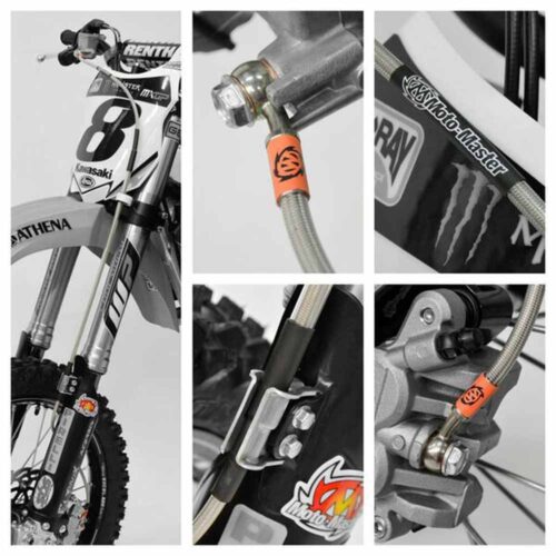 Moto-Master Brake Line Front Ktm Hsq
