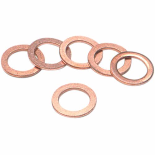 Goodridge Washers M10/Jic3/8 6-Pk Copper