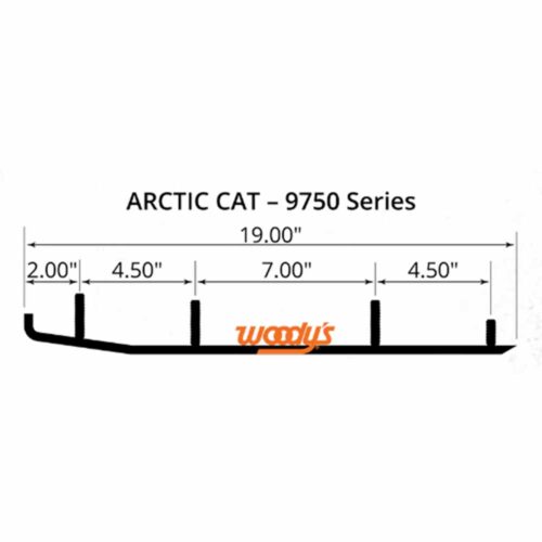 Styrstål Woody´s Trail 4  60gr