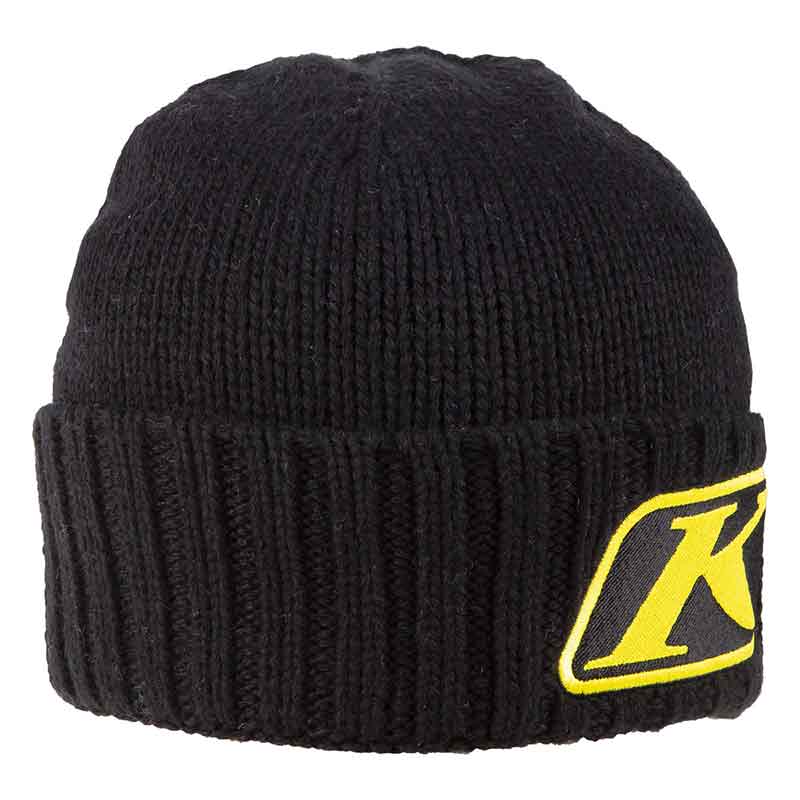 Klim Canyon Beanie Black - Yellow – Utgångna produkter Klim Canyon Beanie Black - Yellow