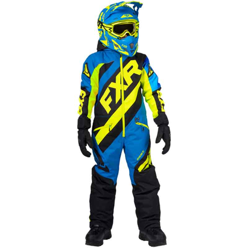 FXR Youth CX Mono Black/Blue/Hi-Vis – Utgångna produkter FXR Youth CX Mono Black/Blue/Hi-Vis