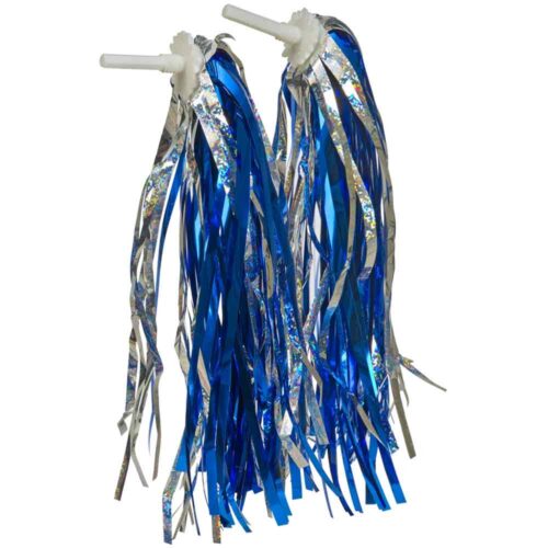 Fransar för Styrände Blå/Silver