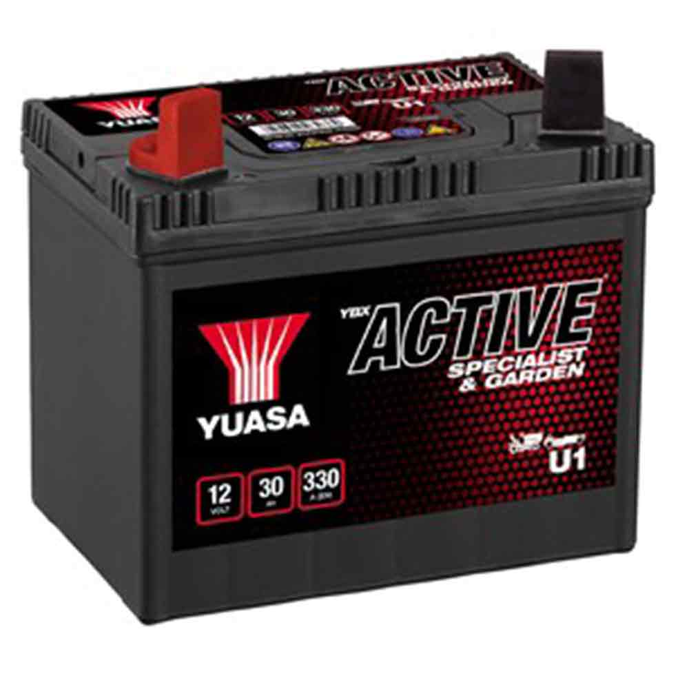 Yuasa Batteri 12V (U1L) Vä Pp – Skog & Trädgårdsbatterier Batteri 12V (U1L) Vä Pp