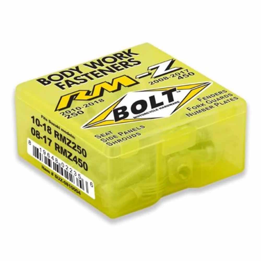 Bolt Full Plastic Fastener Kit (RMZ 250 10-18 & RMZ 450 08-17) – Reservdelar Bolt Full Plastic Fastener Kit (RMZ 250 10-18 & RMZ 450 08-17)