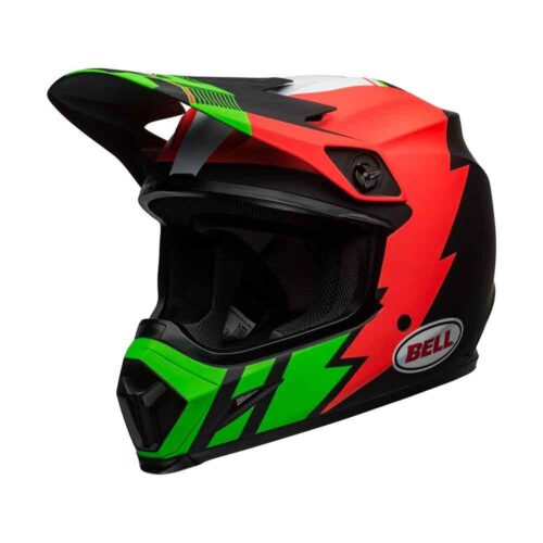 Bell Mx-9 MIPS Strike Matte Infraröd/Grön/Svart
