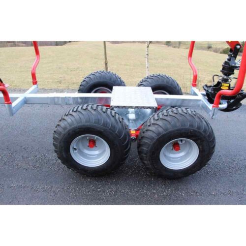 Alternative view of Kranman Stora hjul 300/65-12 (vid köp av vagn) Ej Lösa hjul.