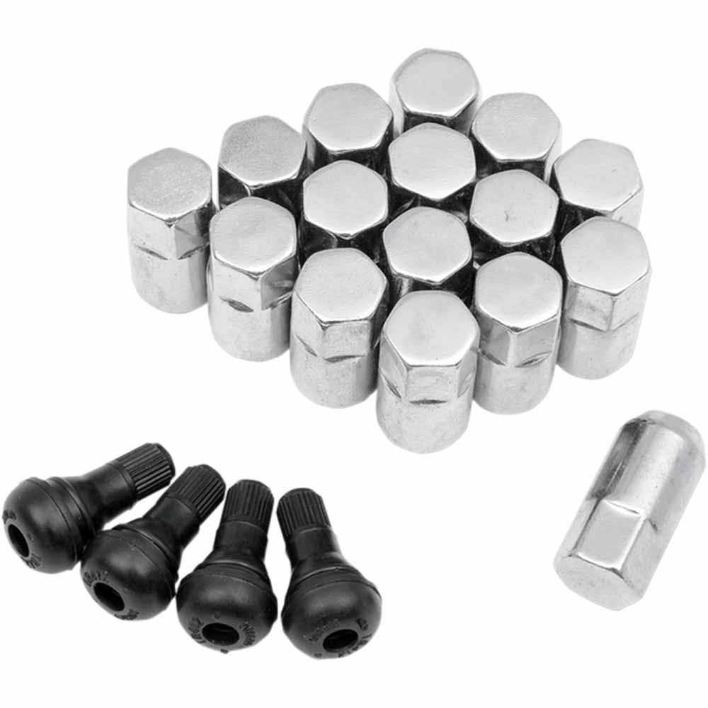 Lug Nut 3/8 Chrome 16-pack – Tillbehör ATV däck & fälg Lug Nut 3/8 Chrome 16-pack