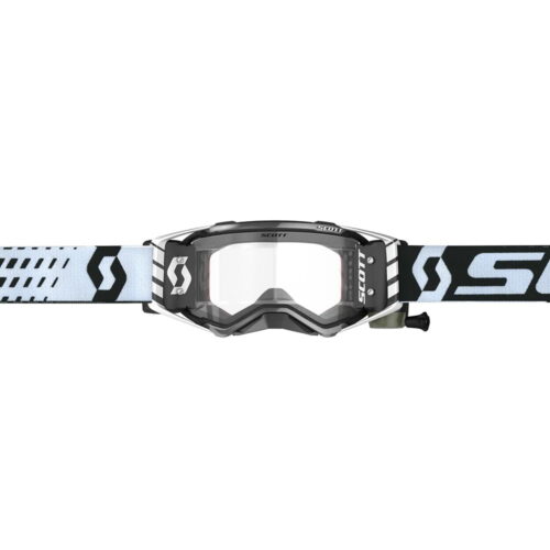 Alternative view of Scott Goggle Prospect WFS Black/White (clear works)