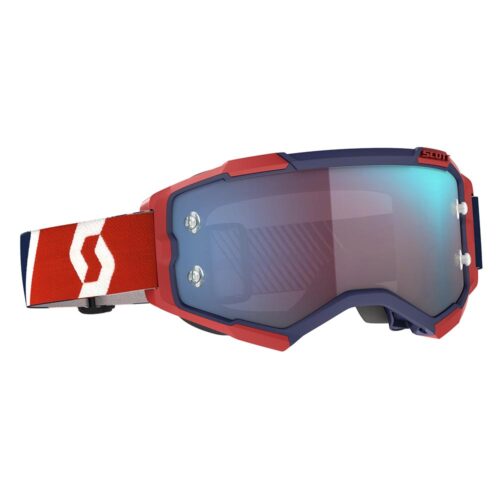 Scott Goggle Fury Red/Blue (blue chrome works)