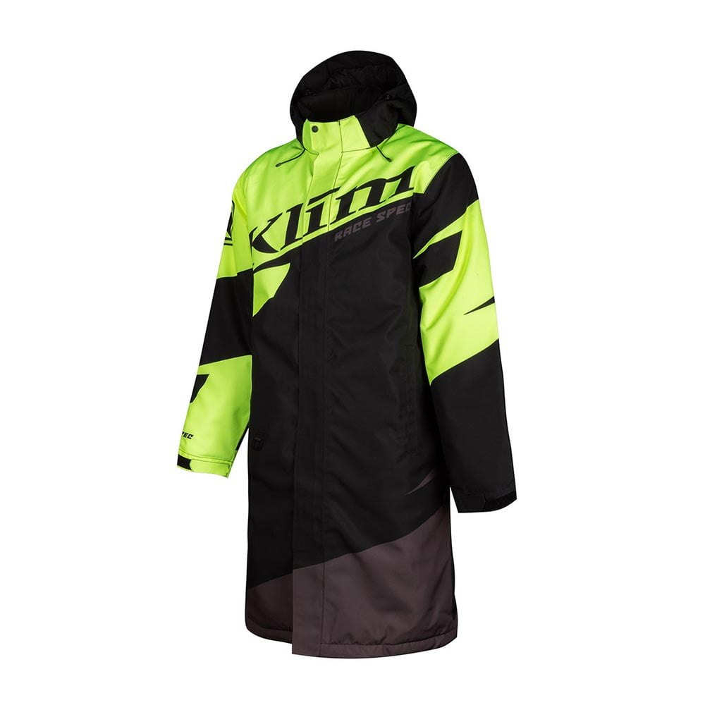 Klim Race Spec Pit Coat Black/Hi-Vis – Skoterjackor Klim Race Spec Pit Coat Black/Hi-Vis
