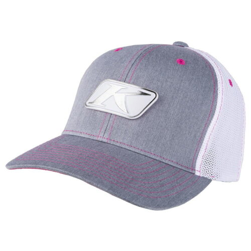 Klim Icon Snap Hat Heathered Gray/White