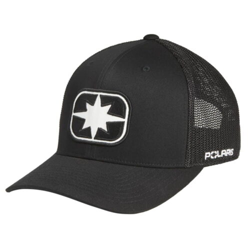 Polaris Trucker Badge Cap Black