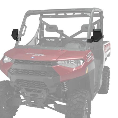 Polaris Side View Mirrors - ROPS-Mounted (Ranger)