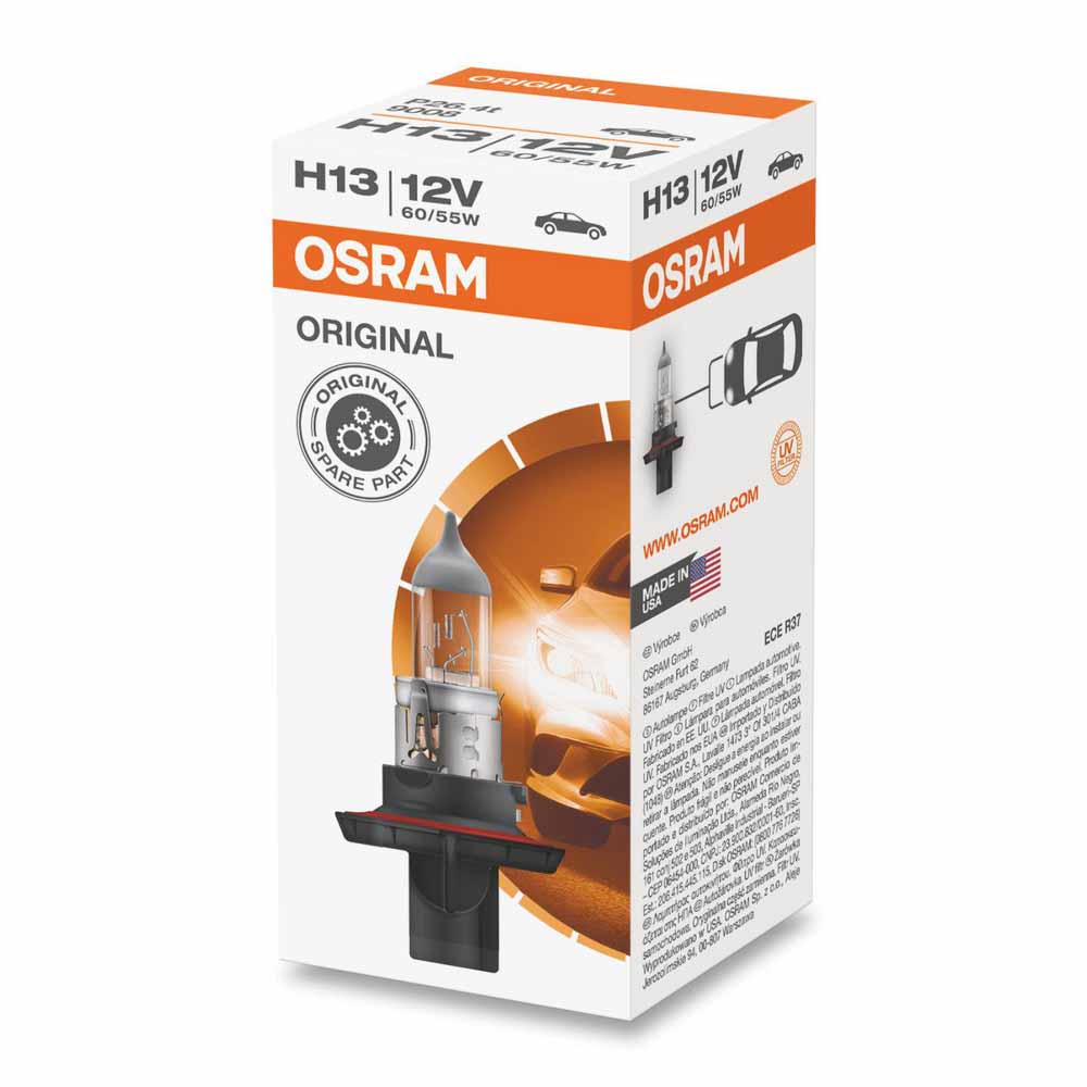 Glödlampa Osram H13 12v 60/55w – Glödlampor Glödlampa Osram H13 12v 60/55w