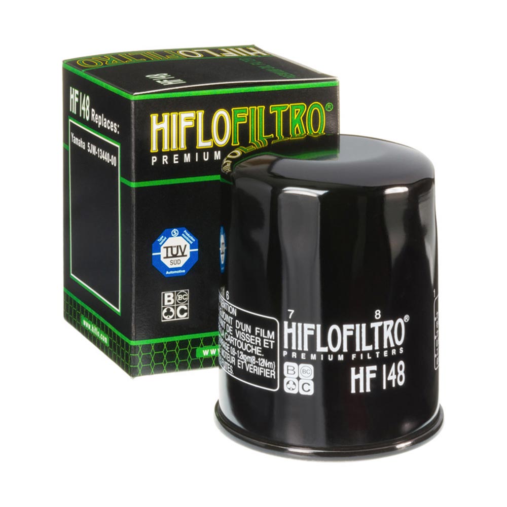 Oljefilter HiFlo HF148 TGB, Yamaha (HF148) – Reservdelar (mix) Oljefilter HiFlo HF148 TGB, Yamaha (HF148)