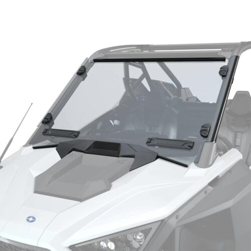 Alternative view of Polaris Lock & Ride Full Vented Windshield - Hard Coat Poly (RZR Pro XP)