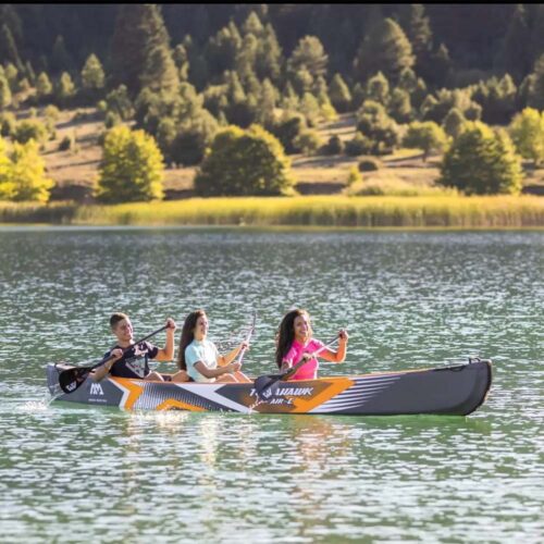 Alternative view of Aqua Marina Tomahawk AIR-C 3-person DWF High-end canoe