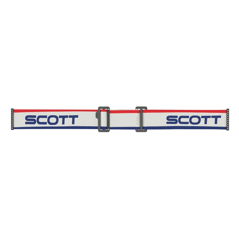 Scott Goggle Prospect retro white/blue / blue chrome works – Crossglasögon Scott Goggle Prospect retro white/blue / blue chrome works - Bild 3