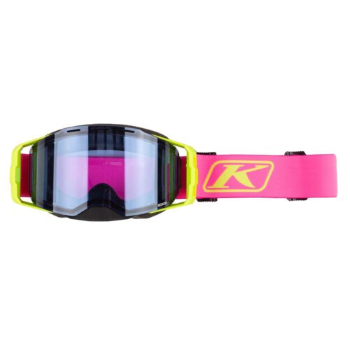 Klim Edge Goggle Focus Knockout Pink/Blue Tint