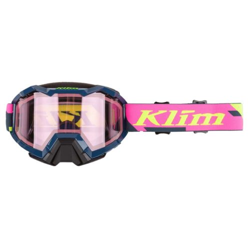 Klim Viper Snow Goggle Raid Petrol/Lt Pink Tint