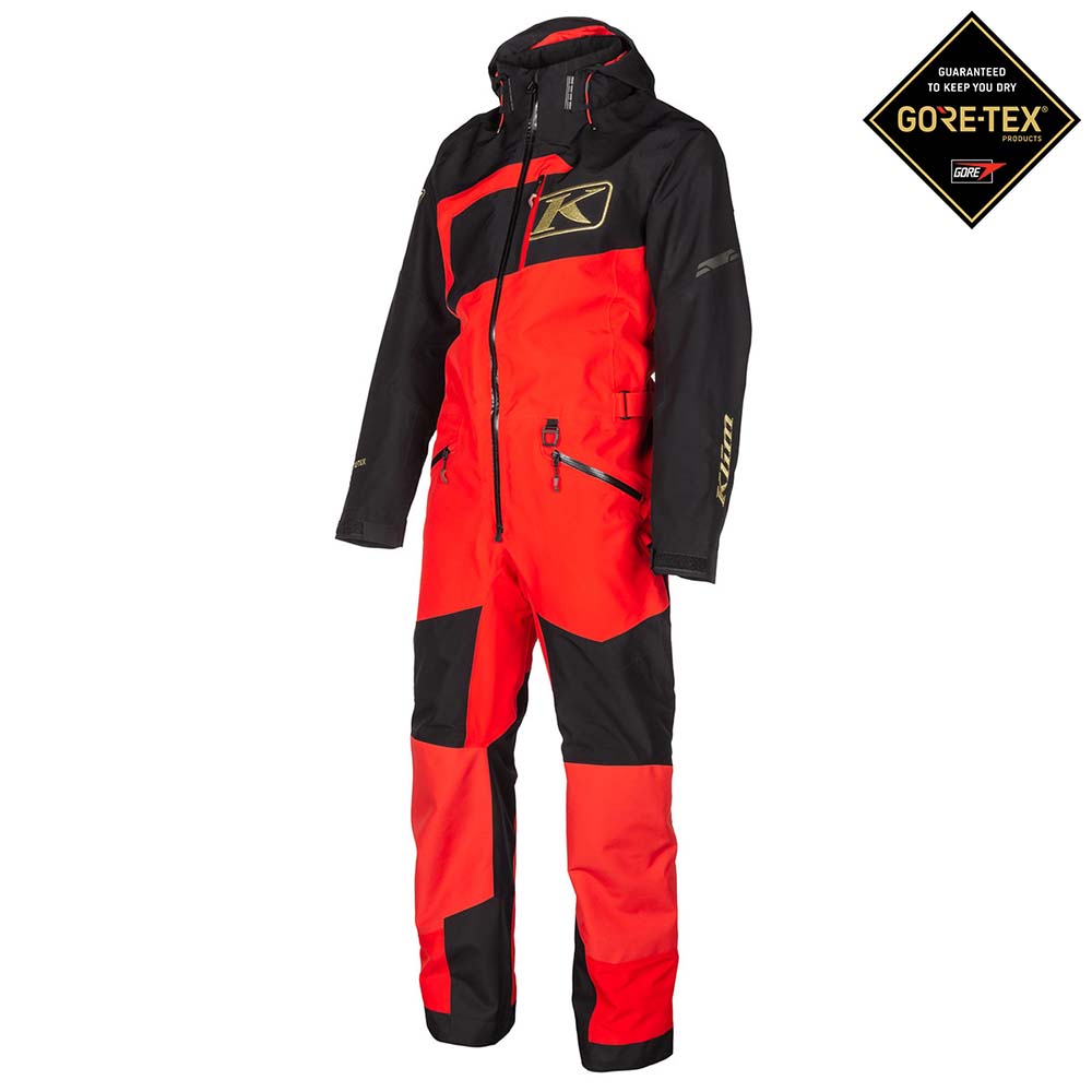 Klim Ripsa Gore-Tex One-Piece Fiery Red/Black – Utgångna produkter Klim Ripsa Gore-Tex One-Piece Fiery Red/Black