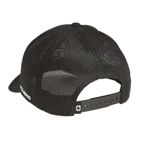 Alternative view of Polaris Ellipse Patch Trucker Hat Black