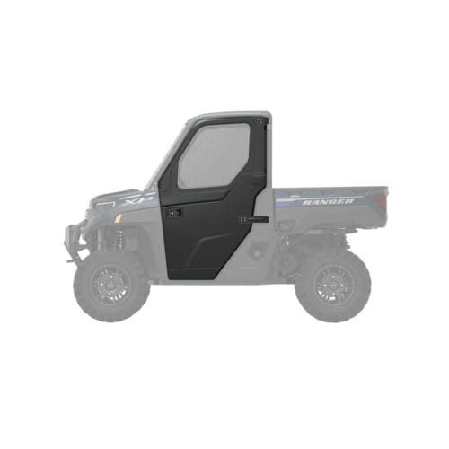 Polaris Manual Crank Window Doors (RANGER XP 1000 & CREW, Front, Poly) Set of 2