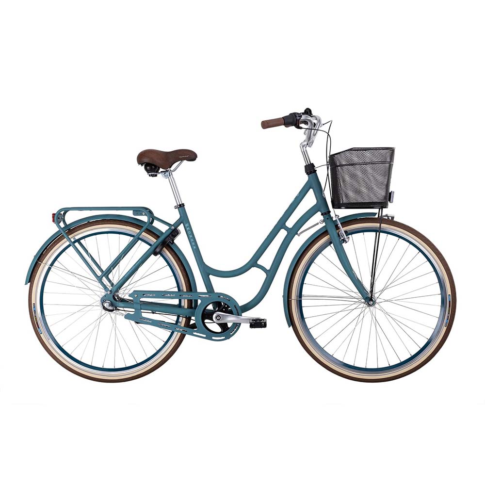 Monark Karin 3-vxl Smaragd matt – City/Klassiker Monark Karin 3-vxl Smaragd matt