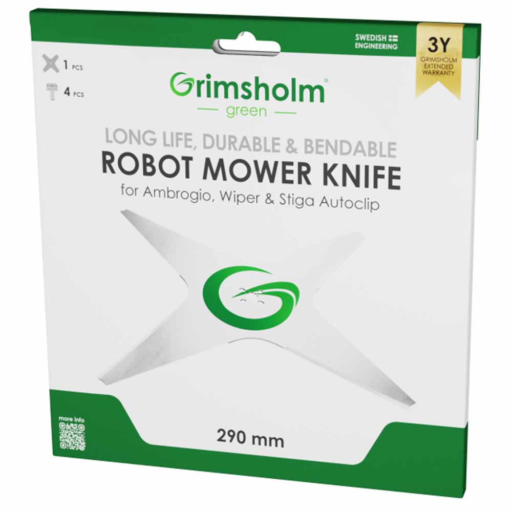Kniv till Stiga Autoclip / Ambrogio / Wiper, 29 cm – Tillbehör Robotklippare Kniv till Stiga Autoclip / Ambrogio / Wiper, 29 cm