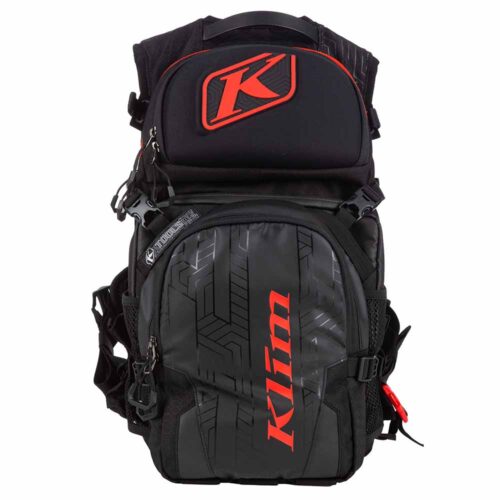 Alternative view of Klim Nac Pak Ryggsäck Black/Fiery Red